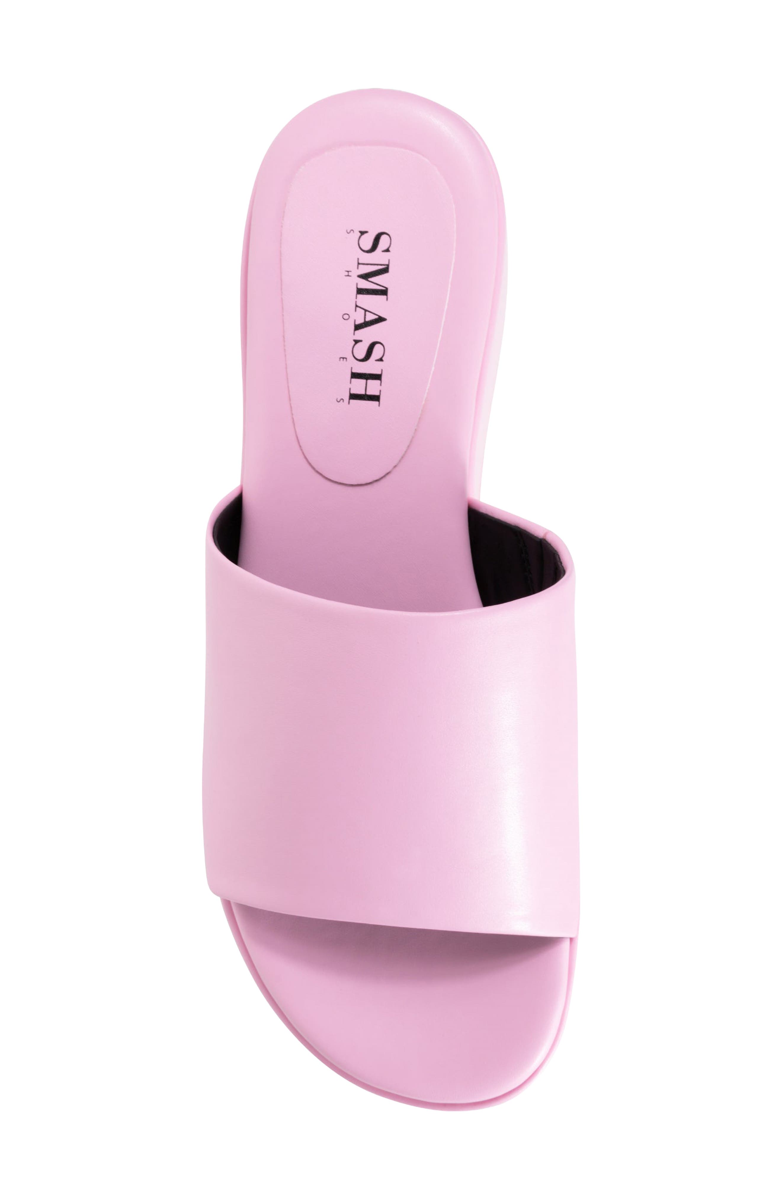 Mila Platform Slide Sandal, Alternate, color, PINK