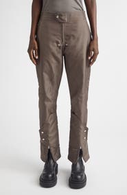 Rick Owens Temple Stretch Nylon Moto Pants