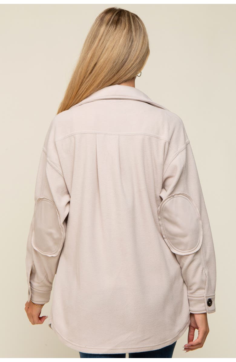 PinkBlush Fleece Double Front Pocket Jacket, Alternate, color, 