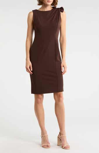 Calvin Klein Bow Sheath Dress