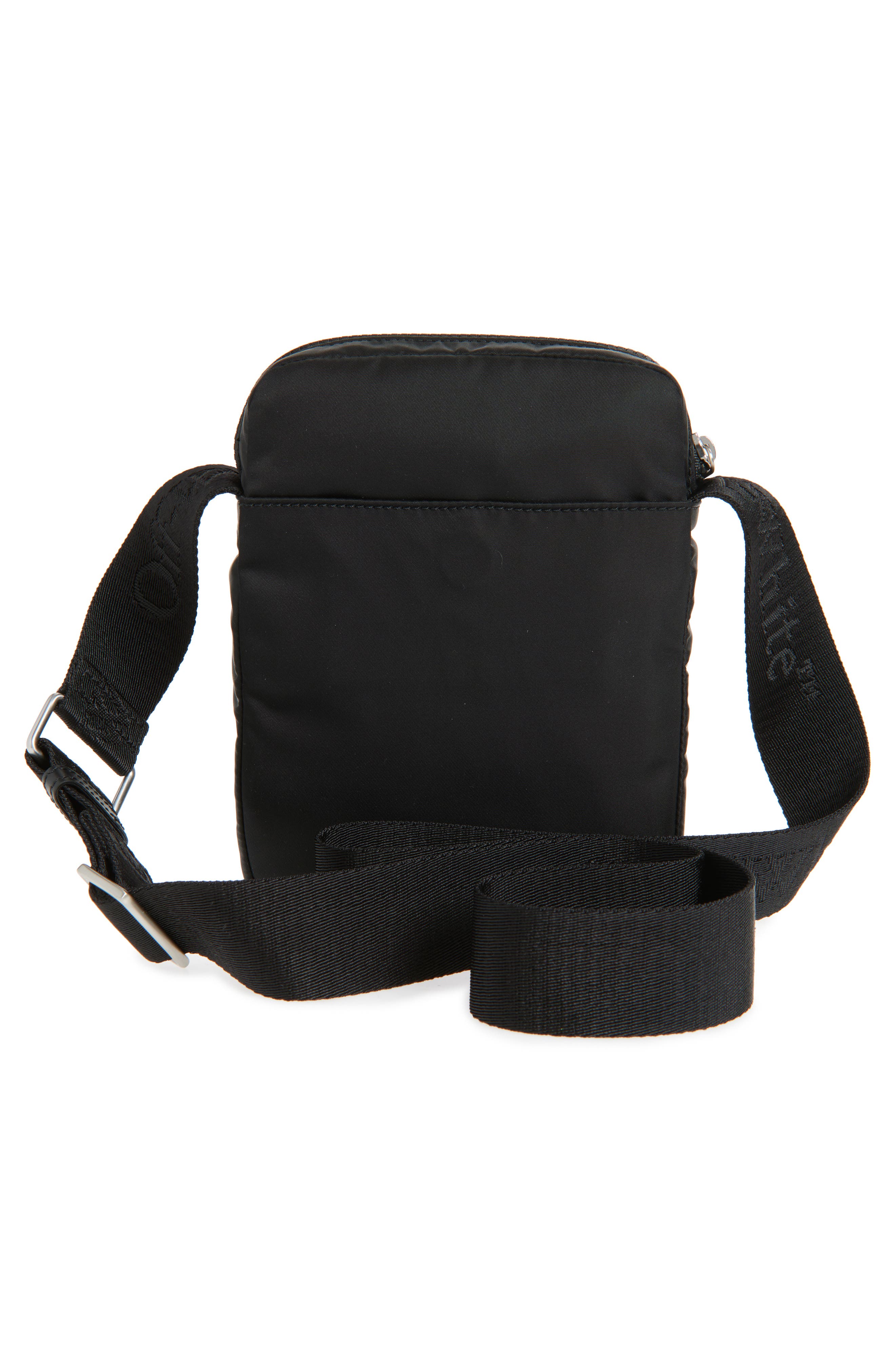Off-White Outdoor Nylon Crossbody Bag, Alternate, color, 