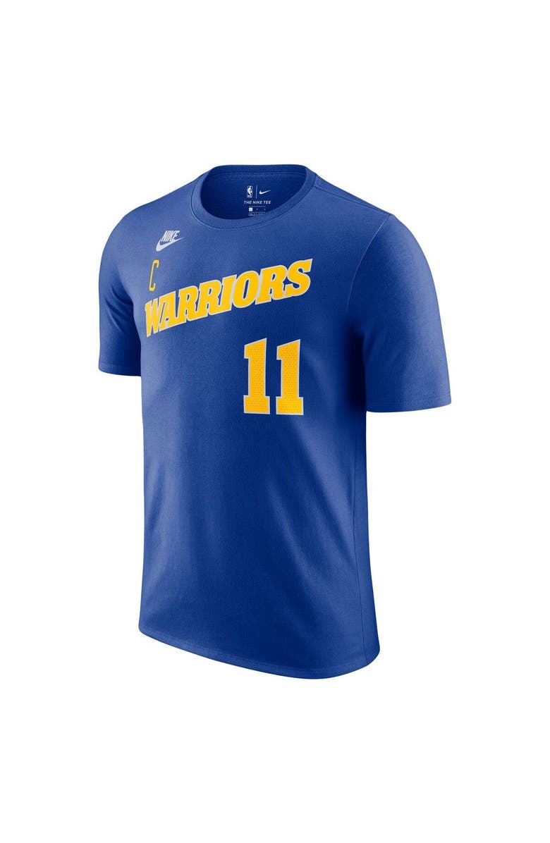 Nike Men's Nike Klay Thompson Royal Golden State Warriors 2022/23 Classic Edition Name & Number T-Shirt, Alternate, color, 