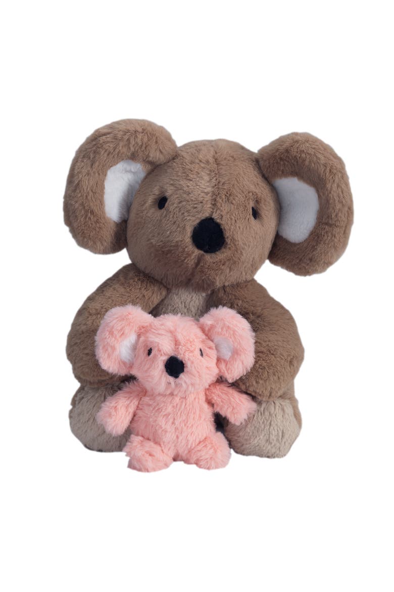 Calypso Plush Koalas Stuffed Animals 11 Inch Fuzzy & Wuzzy, Alternate, color, Brown