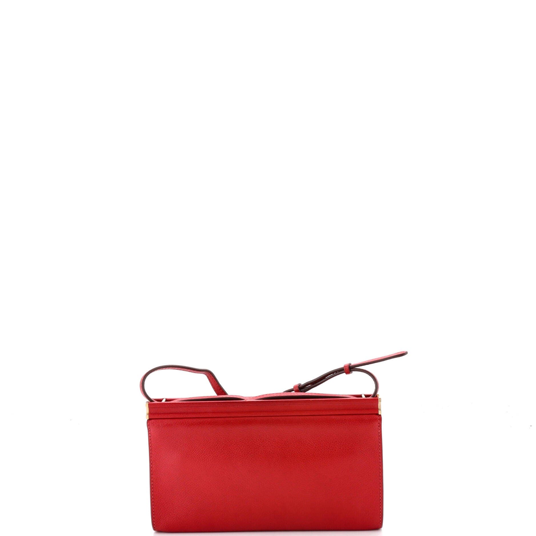 Clic-H Shoulder Bag Evercolor 21, Alternate, color, Rouge Piment