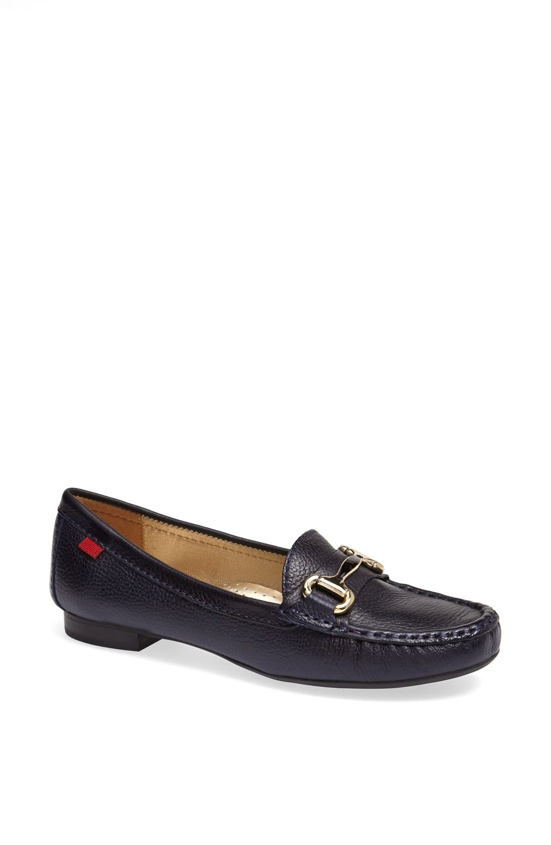 'Grand St.' Loafer, Main, color, NAVY GRAINY