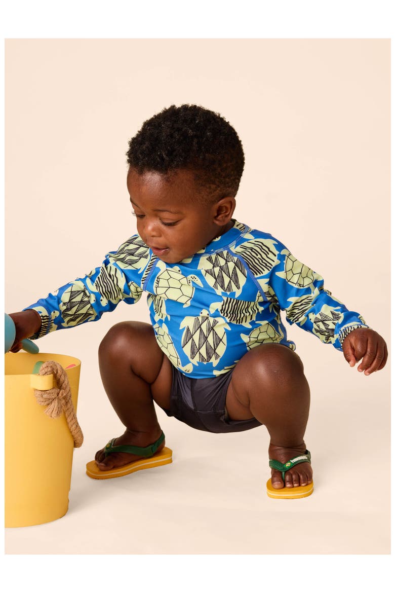 Rash Guard Baby Swim Set 3.0, Alternate, color, Tiled Turtles