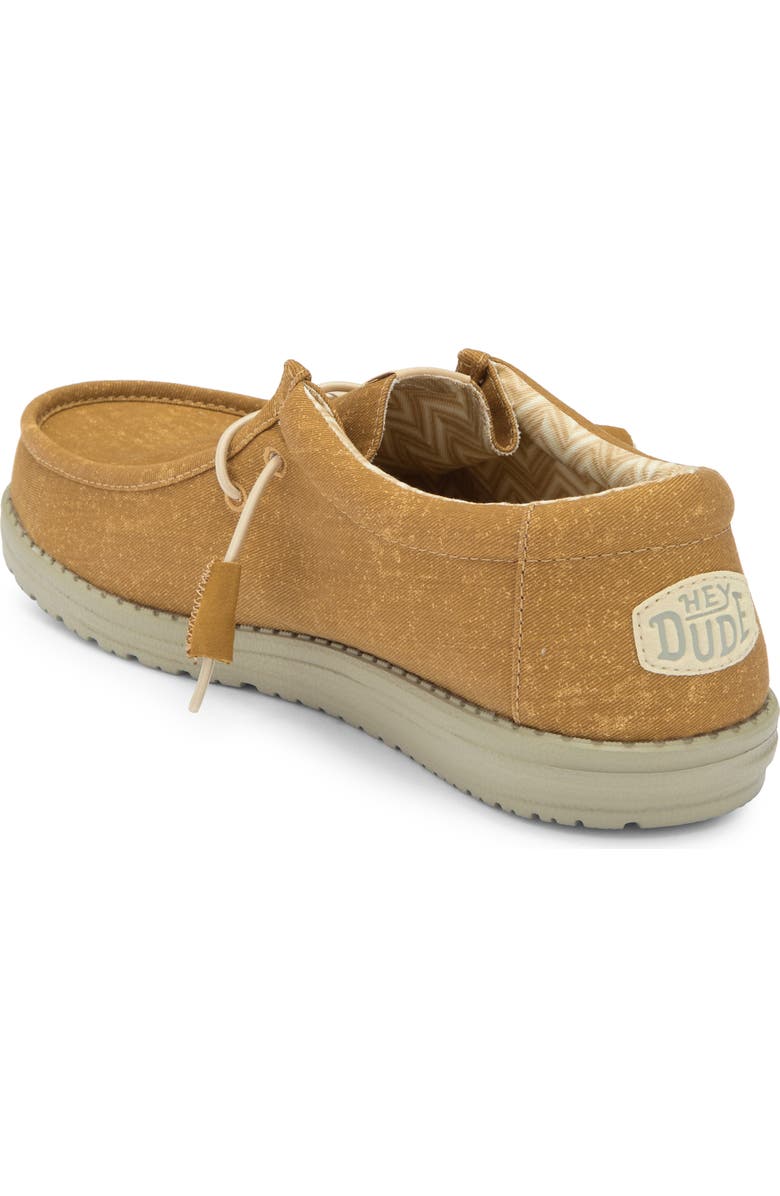 Hey Dude Wally Stretch Boat Shoe, Alternate, color, Cumin Brown