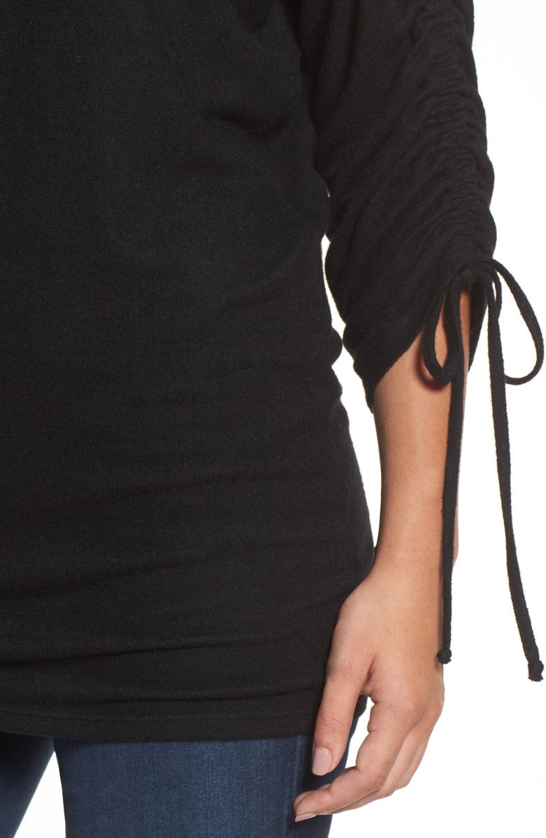 GIBSONLOOK Gibson Cozy Tie Sleeve Top, Alternate, color,