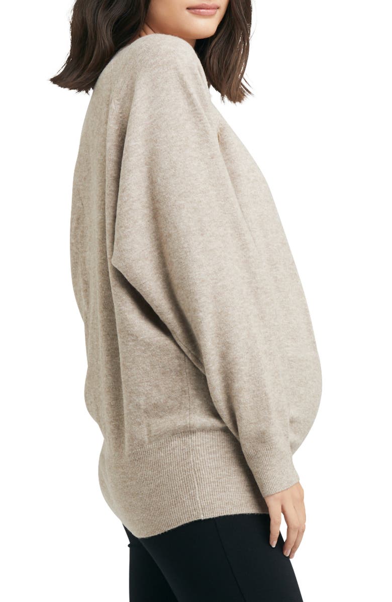 Ripe Maternity Megan Batwing Maternity/Nursing Top, Alternate, color, 