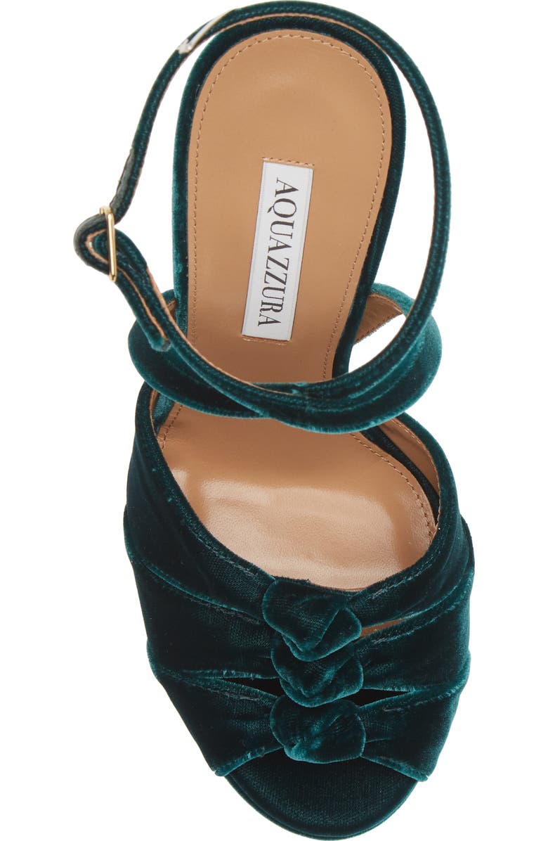 Aquazzura Mira Plateau Platform Sandal (Women0, Alternate, color,