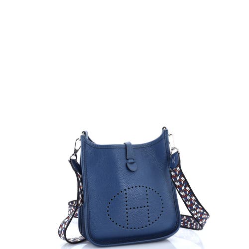 Pre-owned Hermes Hermes Evelyne Bag Gen Iii Maurice Tpm In Blue