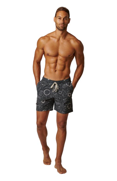 LEISURE LAB Celestial Swim Trunk in Milkyway  product