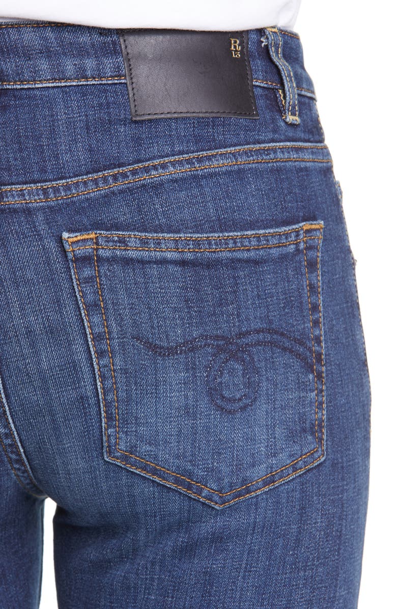 R13 Boy Skinny Jeans, Alternate, color, 