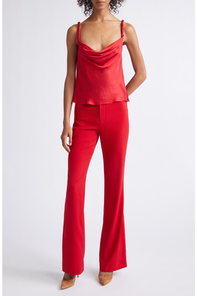 Teeny Low Rise Fit and Flare Pants, Alternate, color, CHILI PEPPER
