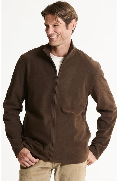 Ultra Soft Heather Knit Full Zip