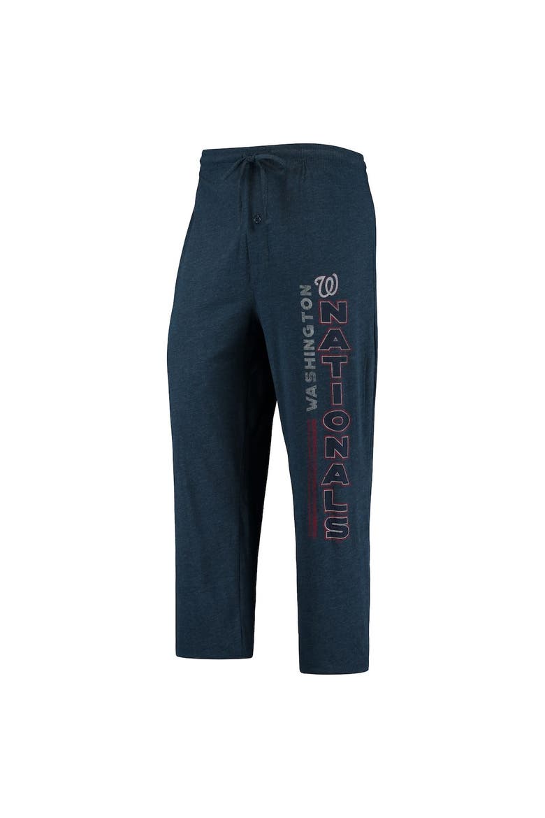 Men's Concepts Sport Navy/Red Washington Nationals Meter T-Shirt and Pants Sleep Set, Alternate, color, Navy