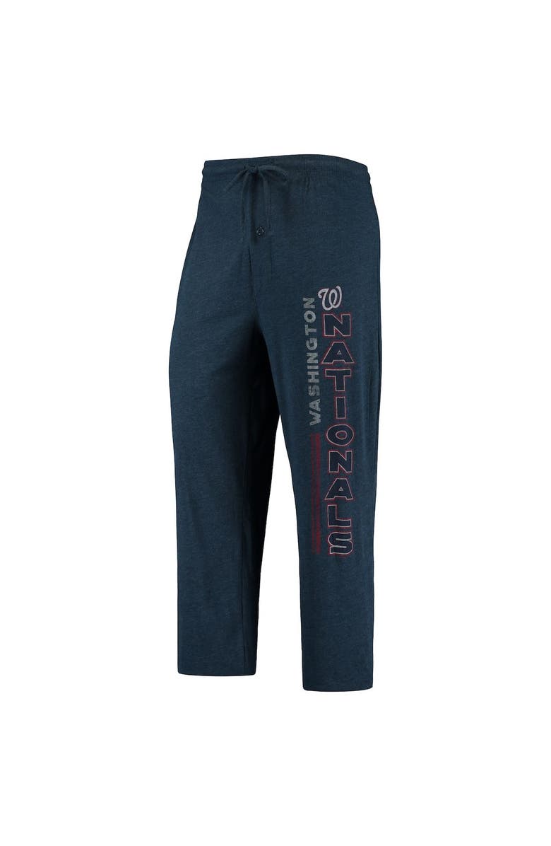 CONCEPTS SPORT Men's Concepts Sport Navy/Red Washington Nationals Meter T-Shirt and Pants Sleep Set, Alternate, color, Navy