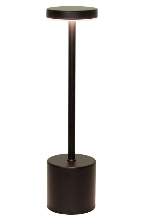 Lalia Home Touch Activated Wireless Lamp In Black