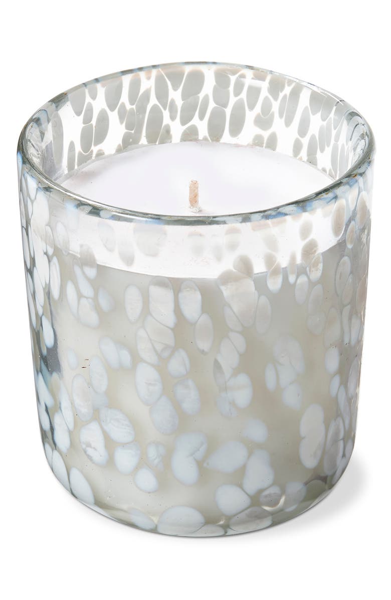 tag Confetti Sandalwood Candle, Main, color, White Multi
