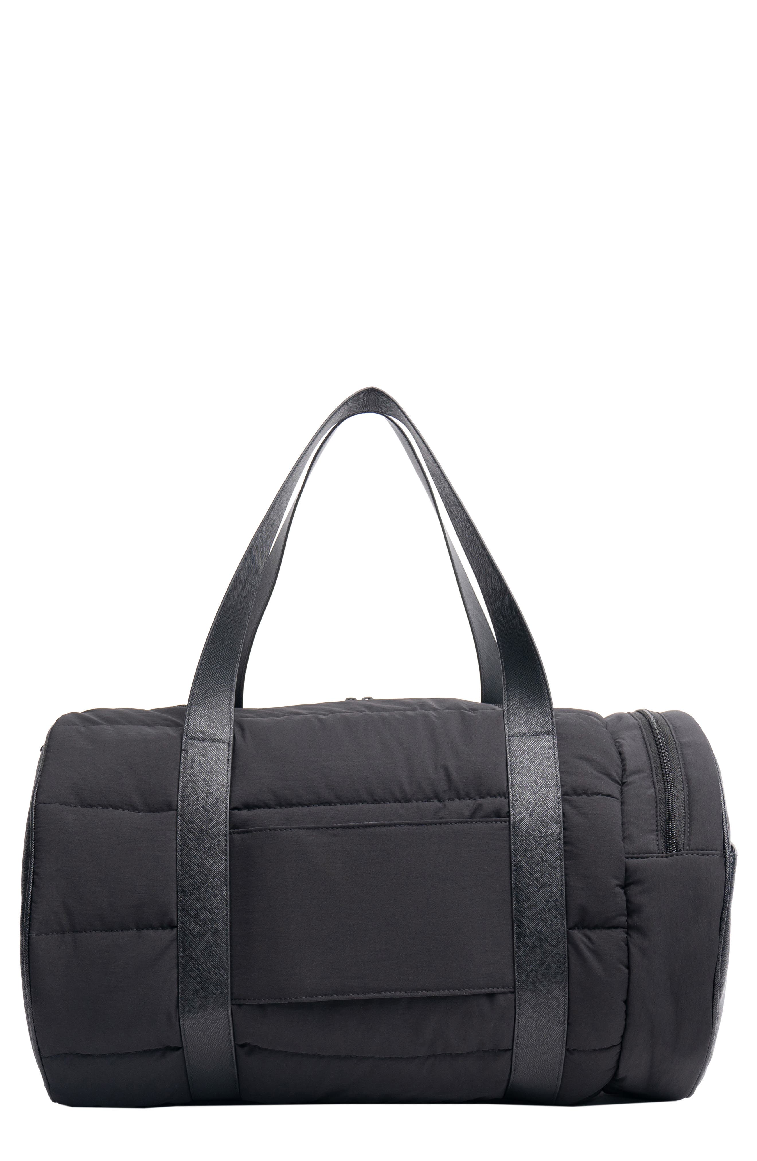 The Mini Duffle Bag, Main, color, BLACK