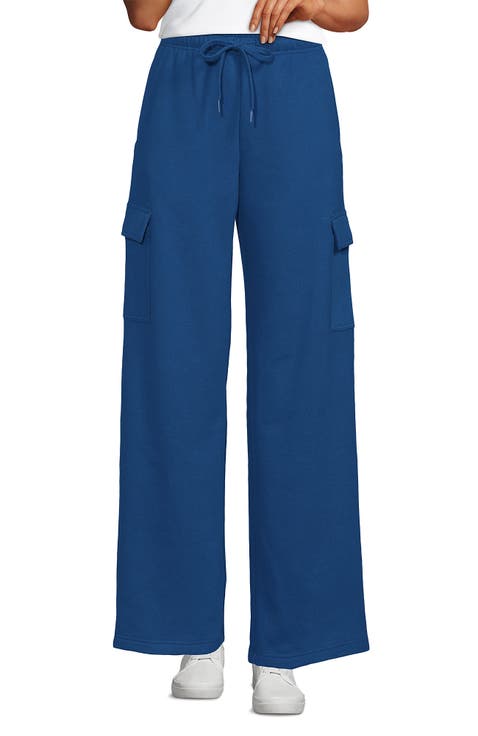 Serious Sweats High Rise Wide Leg Cargo Pants