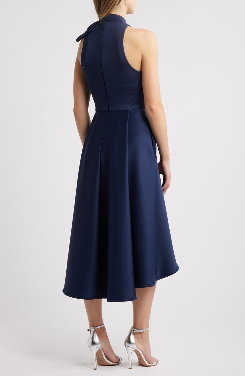 Black Halo Ara Bow Cocktail Dress, Alternate, color, 