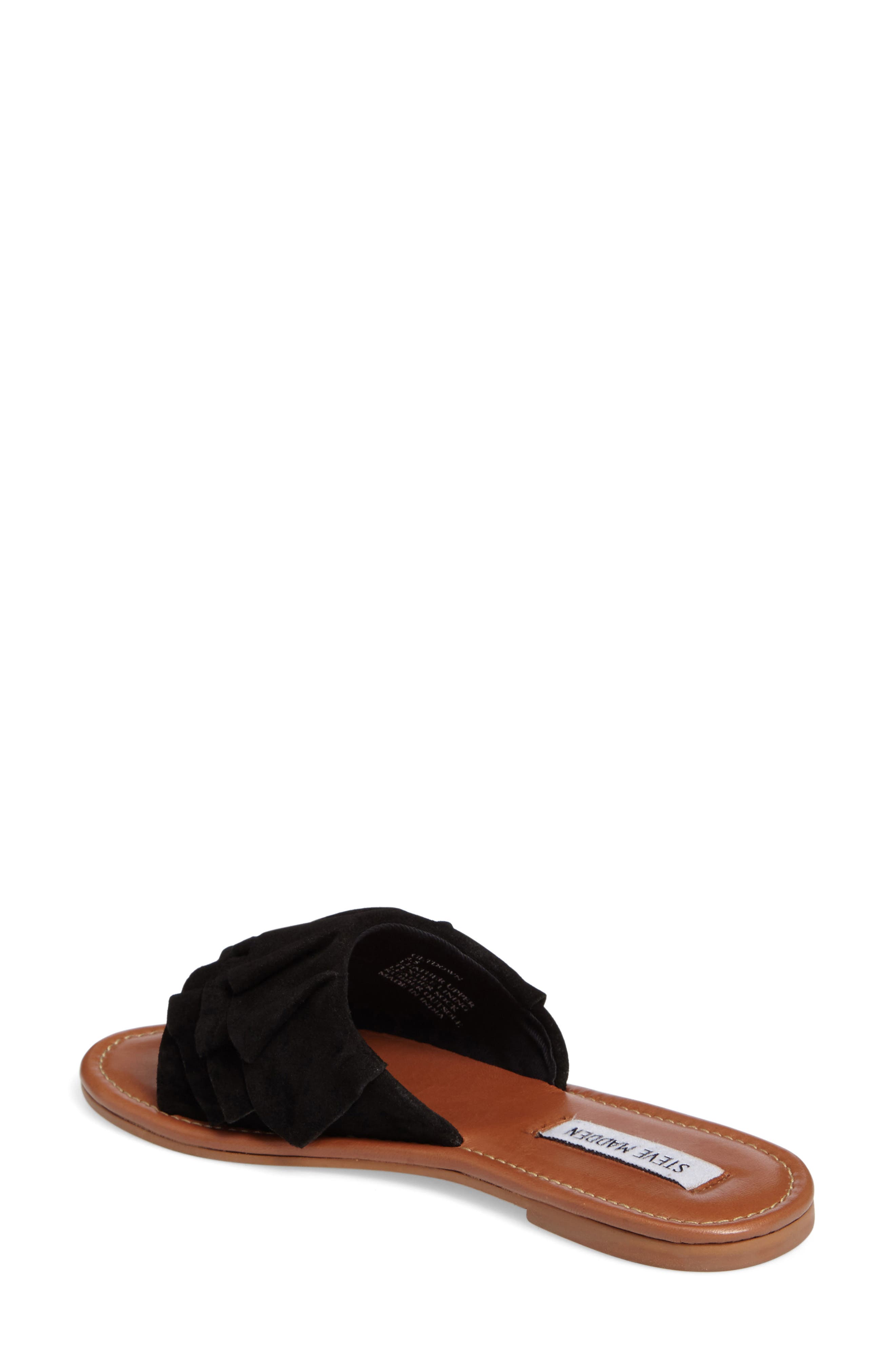 Getdown Sandal, Alternate, color, BLACK SUEDE