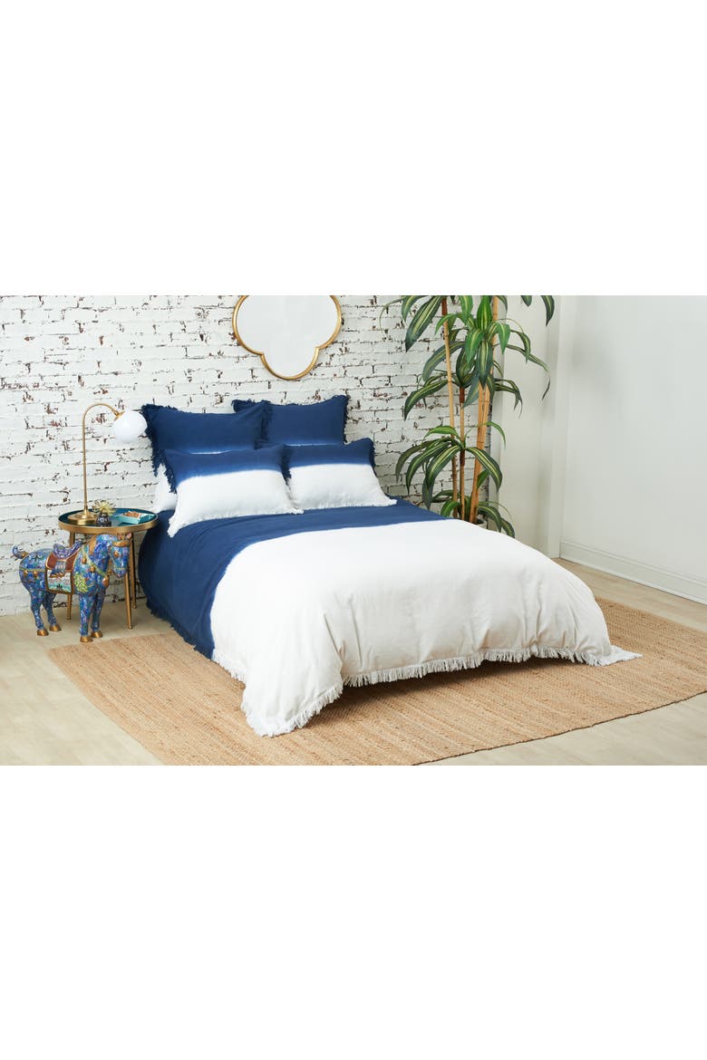 Aster King Duvet Cover, Main, color, Blue