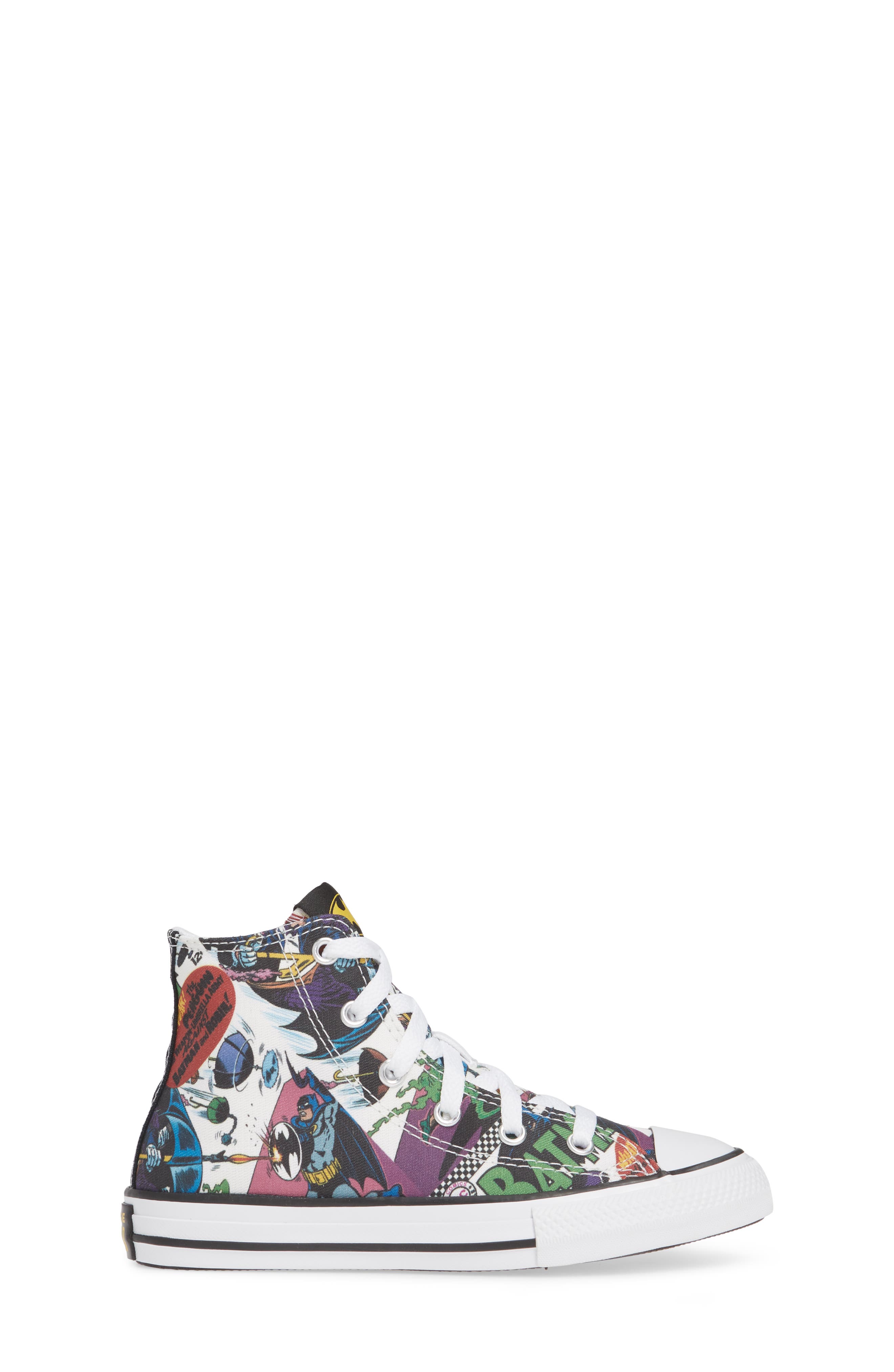 Converse All Star<sup>®</sup> Batman High Top Sneaker, Alternate, color, 