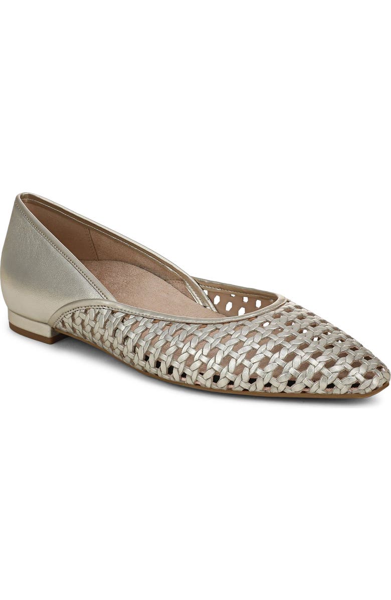 Vionic Gracia Woven Flat, Main, color,