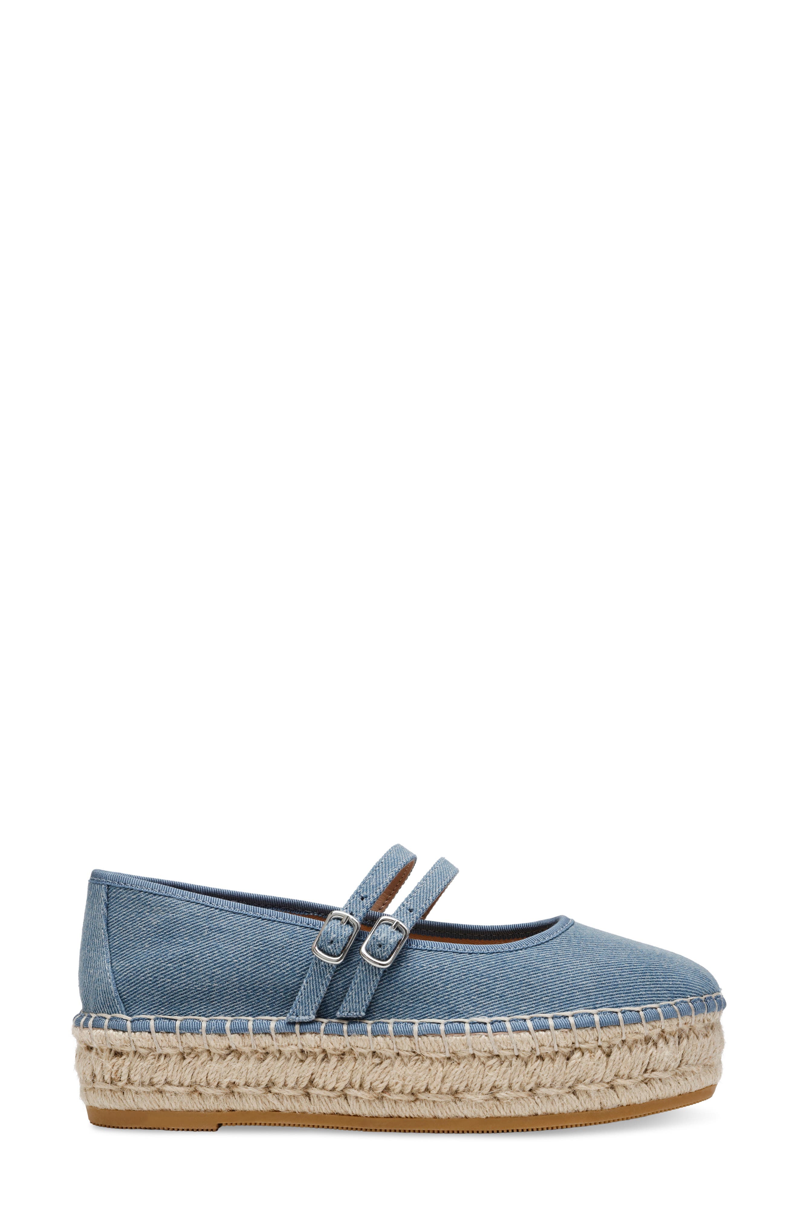 Brinn Mary Jane Platform Espadrille, Alternate, color, DENIM FABRIC