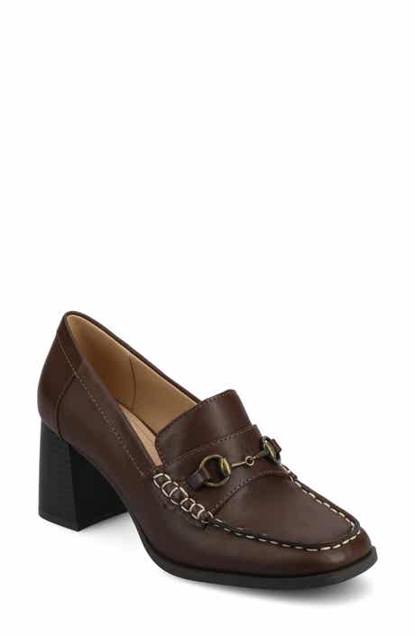 Journee Collection Aisha Moc Toe Loafer Pump