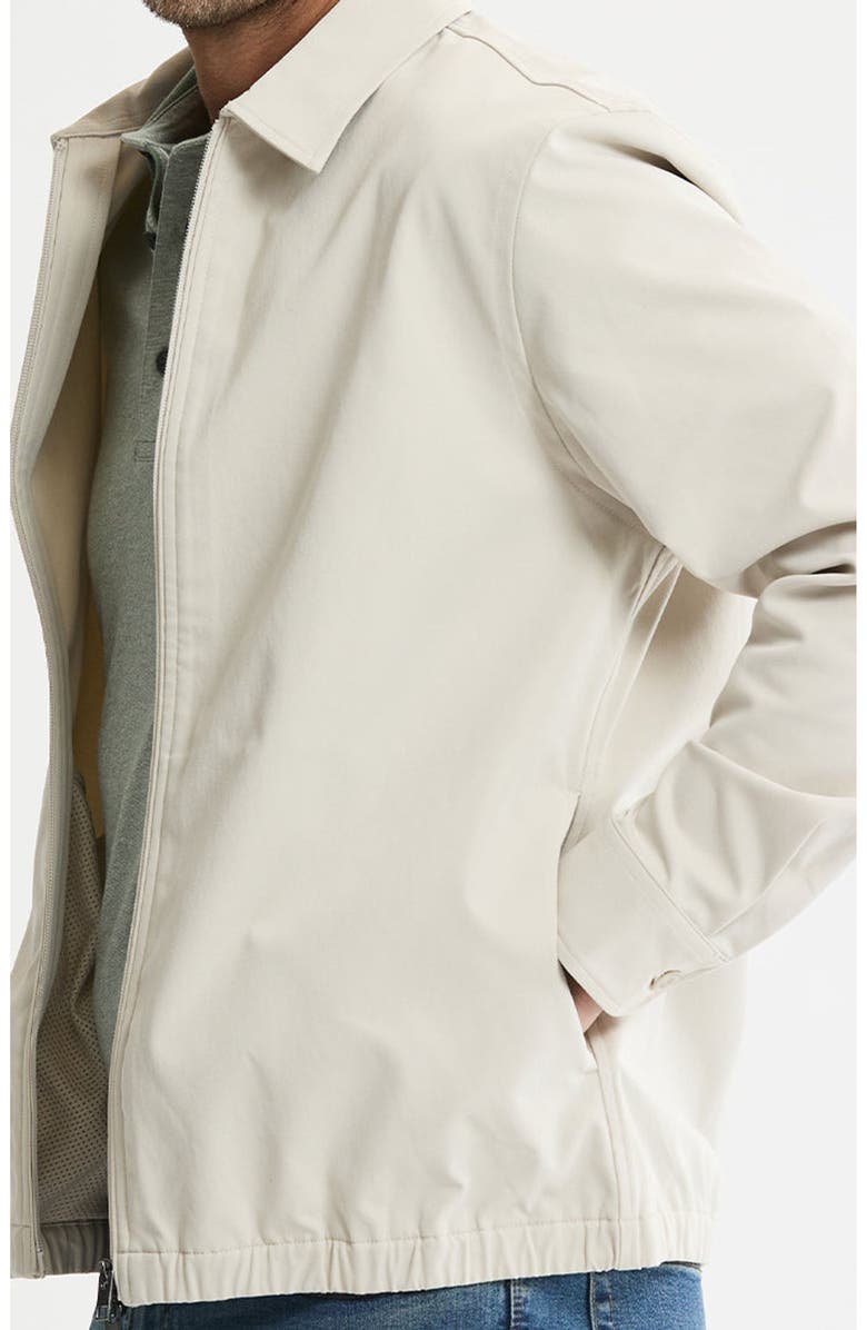 JACHS Tech Twill Zip Up Jacket, Alternate, color, Stone