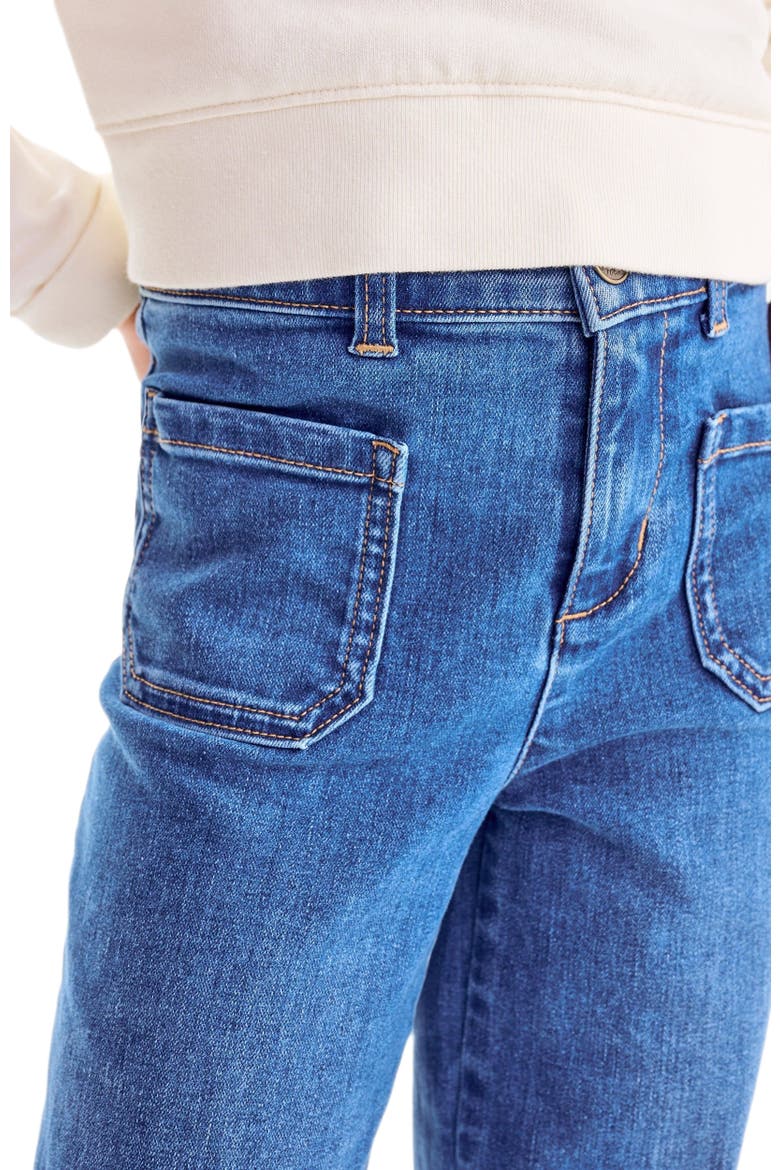 Kids Patch Pocket Jean, Alternate, color, Classic Wash