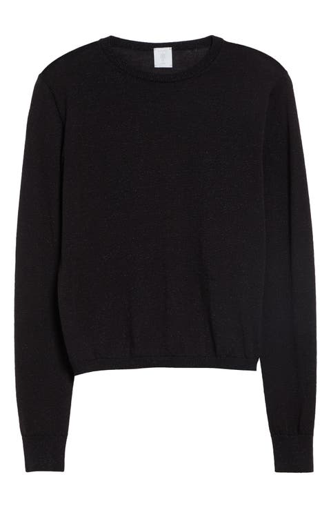 Crewneck Wool Blend Sweater