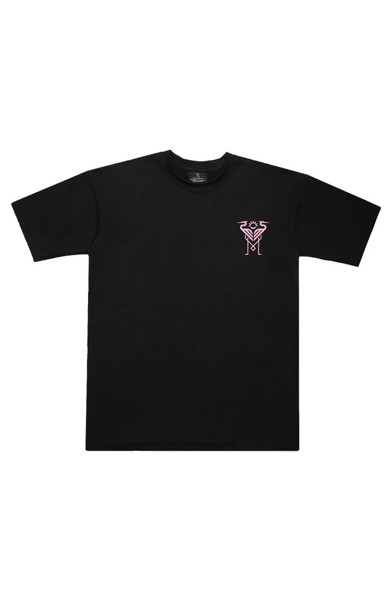 Peace Collective Unisex Peace Collective Black Inter Miami CF Essentials T-Shirt, Alternate, color, 