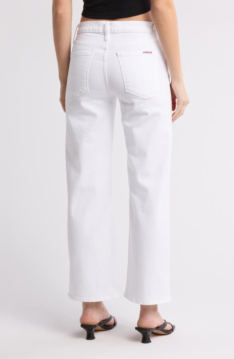 Hudson Jeans Rosalie High Rise Wide Leg Jeans, Alternate, color, White