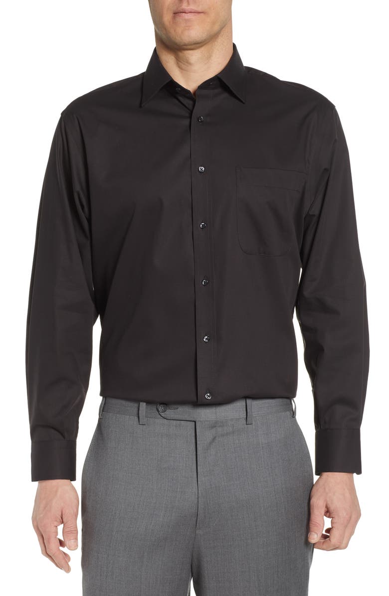 Nordstrom Men's Shop Classic Fit Non-Iron Solid Dress Shirt, Main, color,
