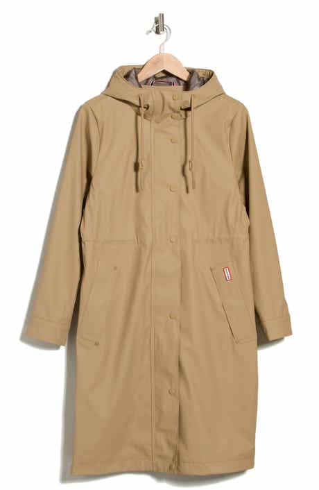 Darcy Longline Rubberized Rain Coat