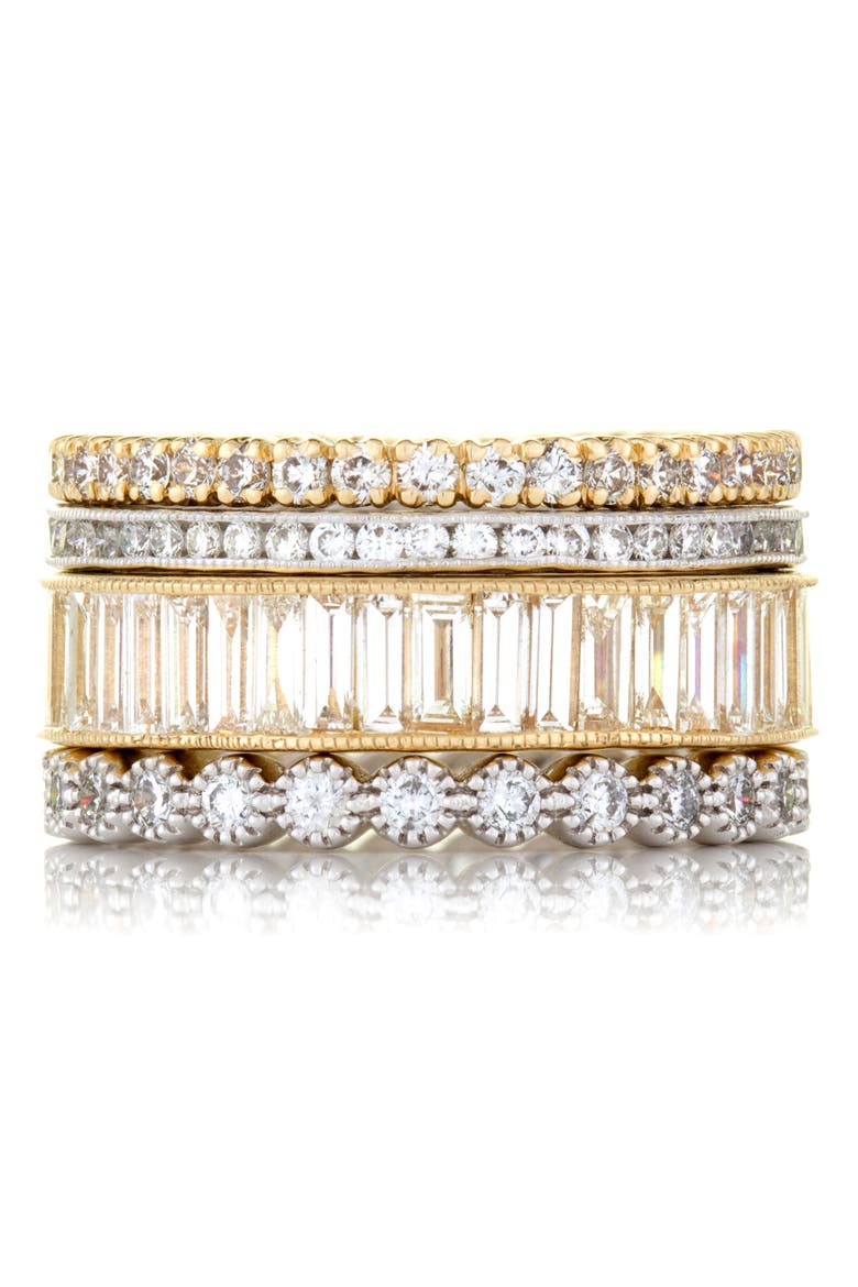 Prong Set Diamond Eternity Band, Alternate, color, GOLD/ DIAMOND