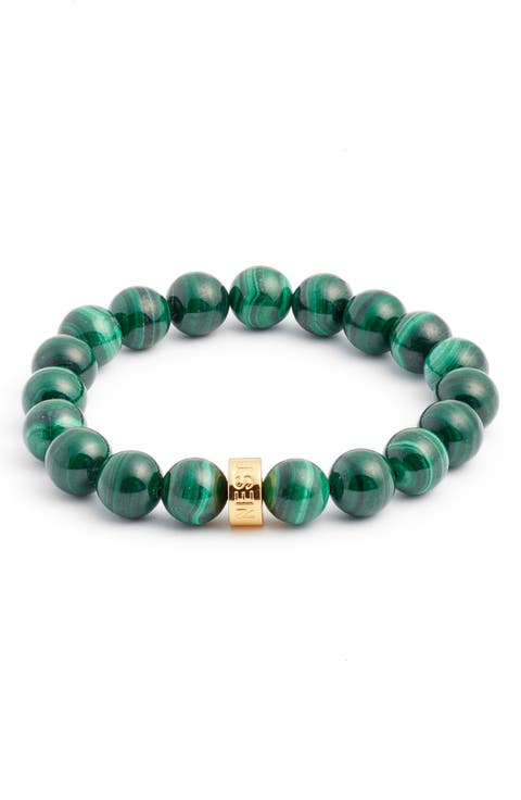 Malachite Stretch Bracelet