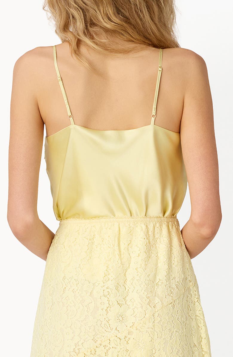 CAMI NYC Annika Silk Camisole, Alternate, color, Buttercup
