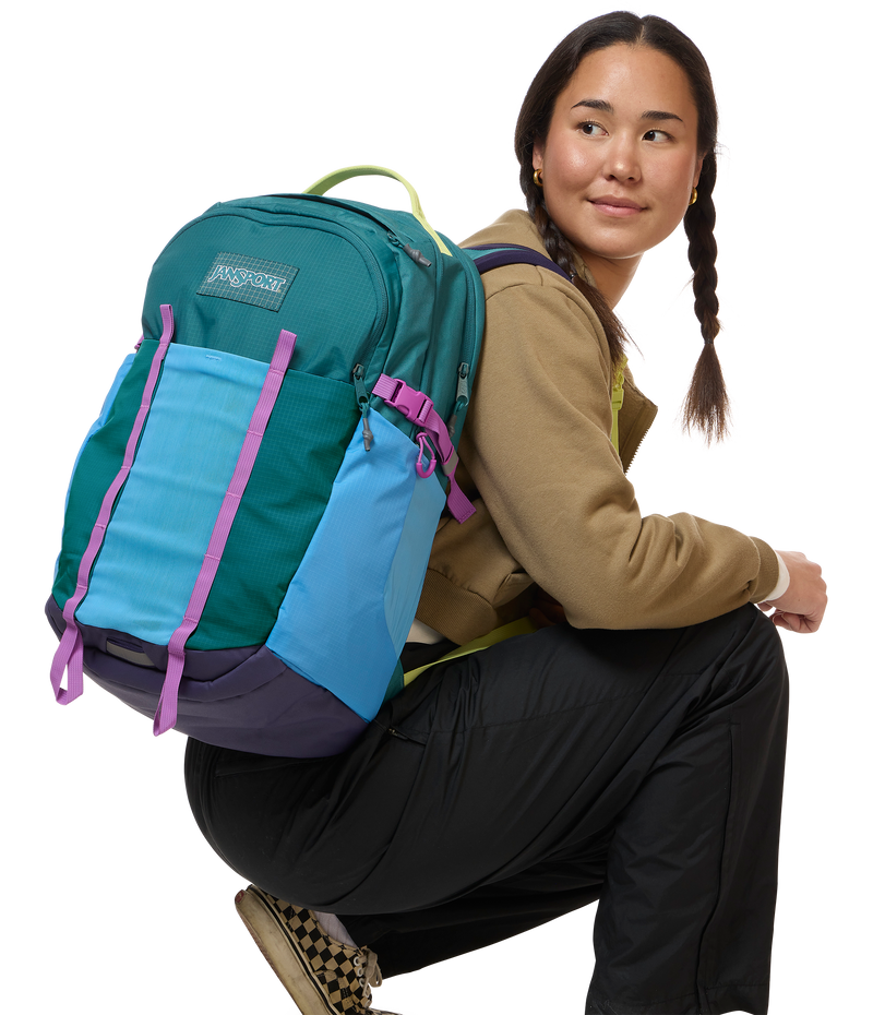 Jansport All Around Pack 34L, Alternate, color, Emerald Pool