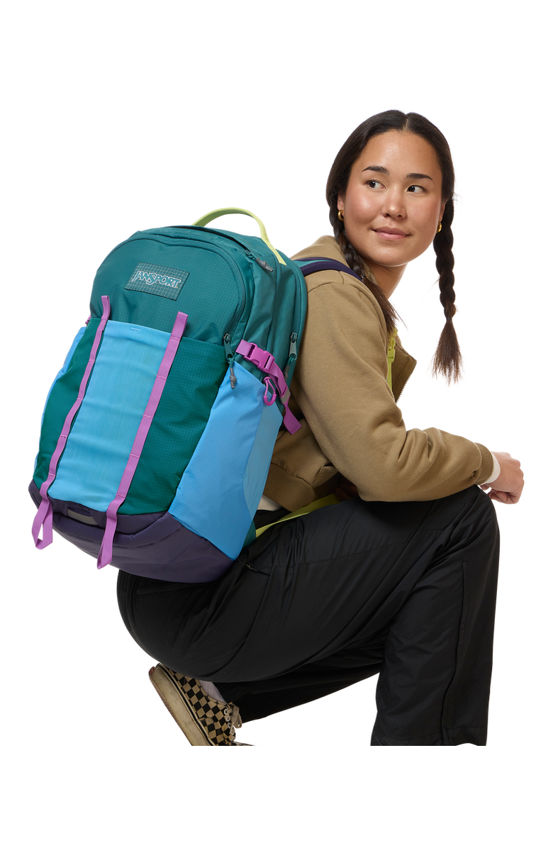 Jansport All Around Pack 34L, Alternate, color, Emerald Pool