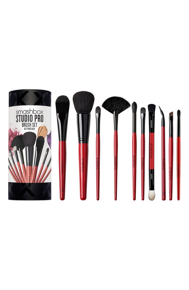 Smashbox 'Studio Pro' 10-Piece Brush Set, Alternate, color, 