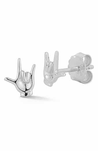 Rock 'n' Roll Stud Earrings