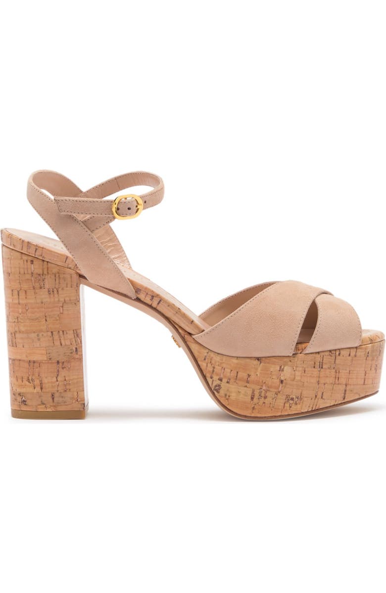 Stuart Weitzman Ivona Platform Sandal, Alternate, color,