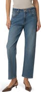 KUT from the Kloth Kit High Waist Ankle Baggy Straight Leg Jeans