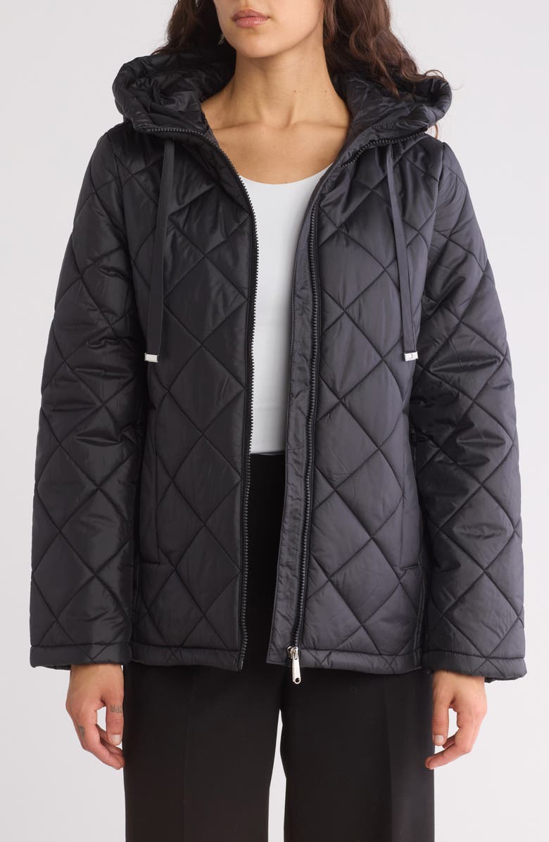 Sam Edelman Hooded Quilted Jacket, Alternate, color,