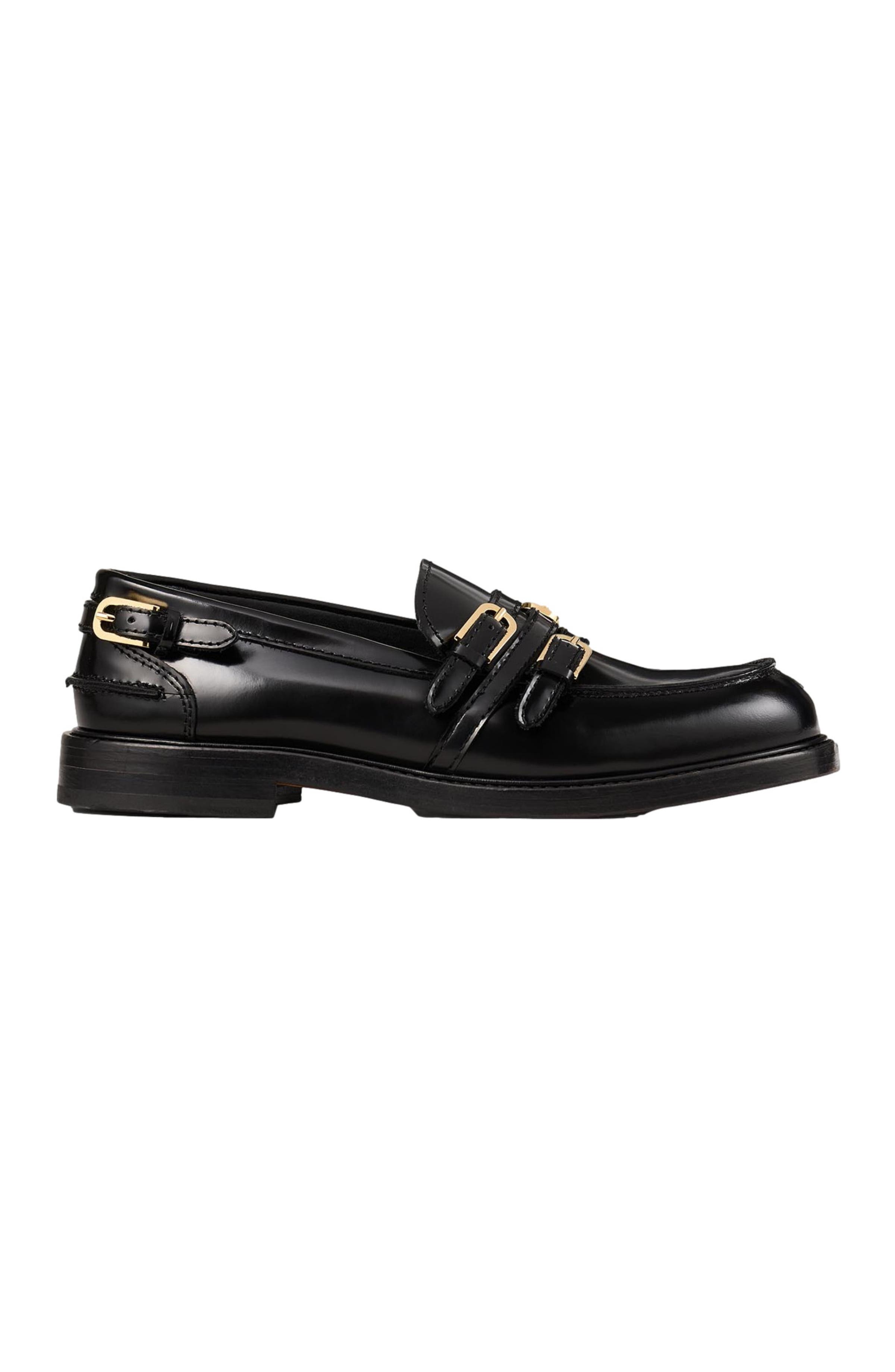 SANDRO Buckle loafers, Alternate, color, 